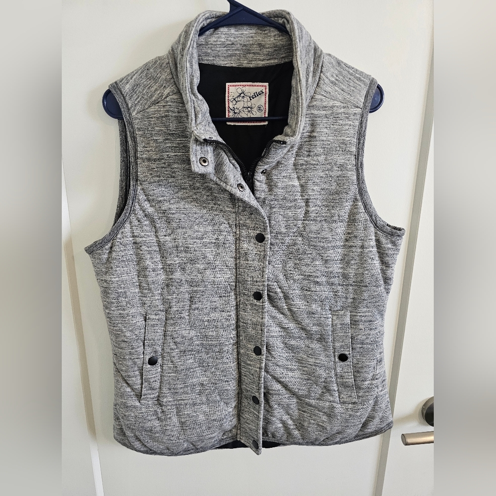 Reflex cotton grey vest XL